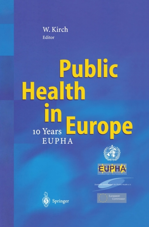 Cover image for book Public Health in Europe