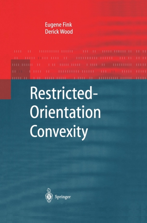 Cover image for book Restricted-Orientation Convexity