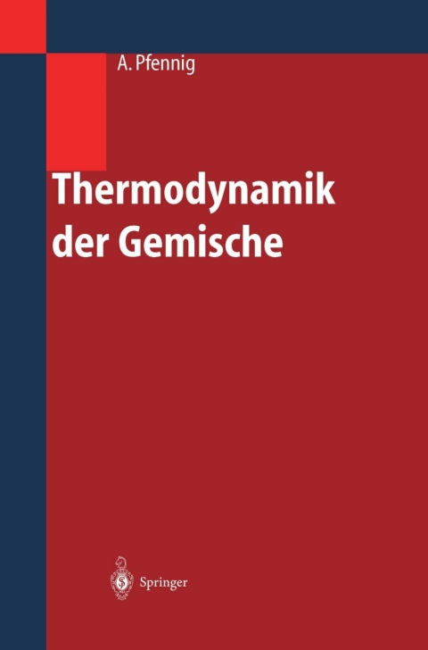 Cover image for book Thermodynamik der Gemische
