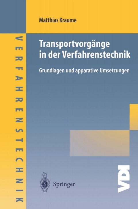 Cover image for book Transportvorgänge in der Verfahrenstechnik