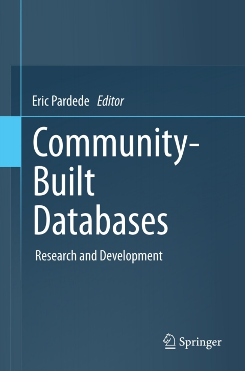 Cover image for book Community-Built Databases