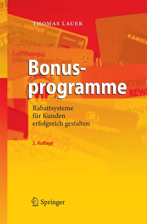 Cover image for book Bonusprogramme