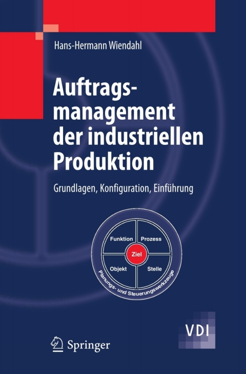 Cover image for book Auftragsmanagement der industriellen Produktion