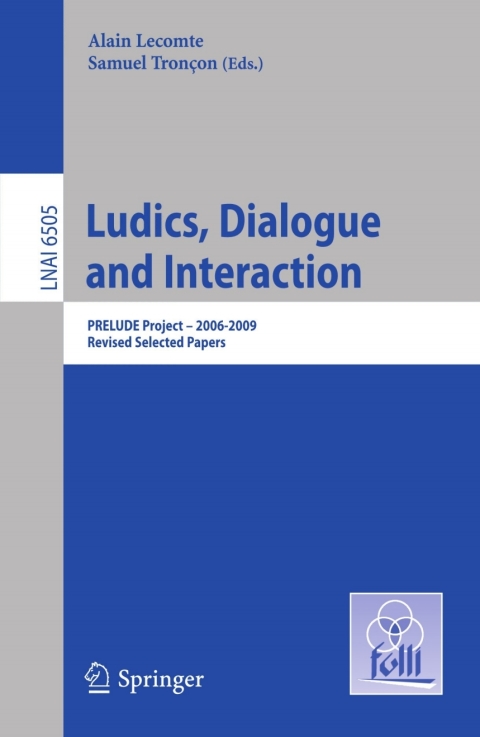 Cover image for book Ludics, Dialogue and Interaction