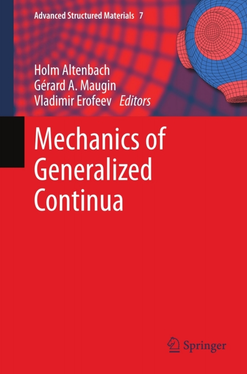 Cover image for book Mechanics of Generalized Continua
