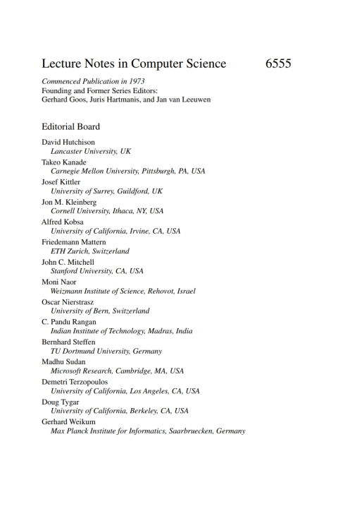 Cover image for book Open Research Problems in Network Security