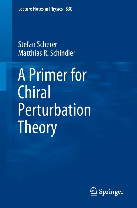 Cover image for book A Primer for Chiral Perturbation Theory