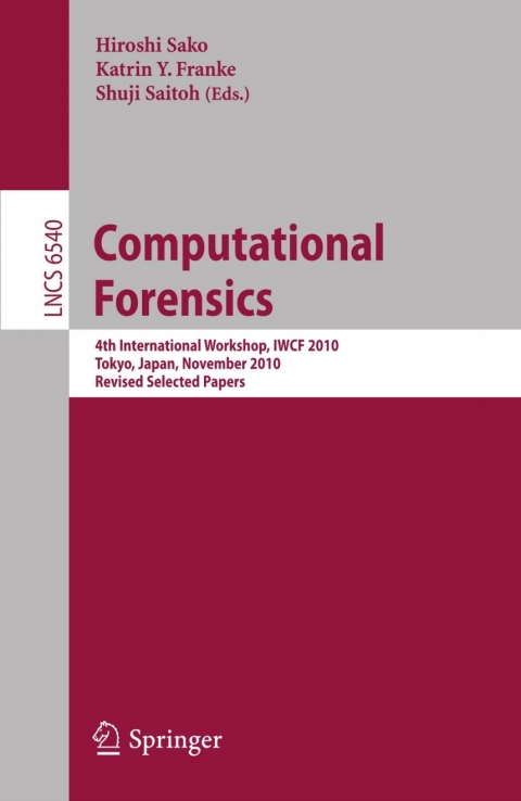 Cover image for book Computational Forensics