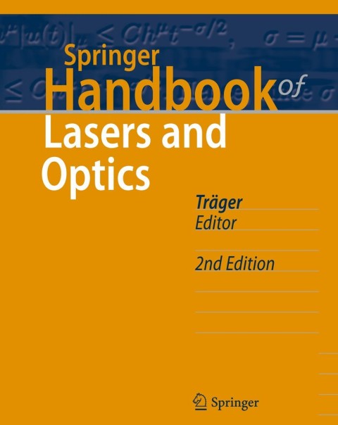 Cover image for book Springer Handbook of Lasers and Optics