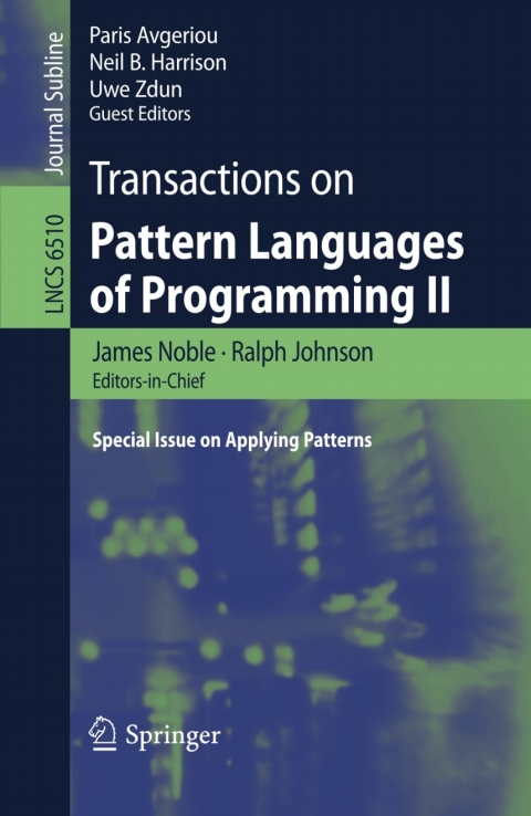 Cover image for book Transactions on Pattern Languages of Programming II