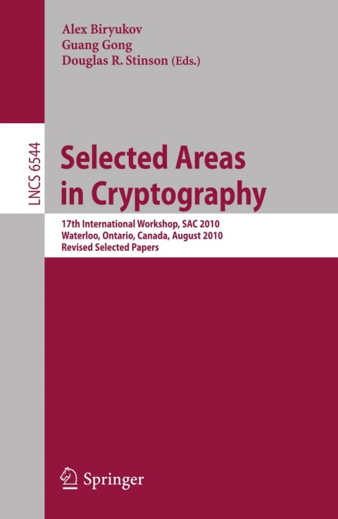 Cover image for book Selected Areas in Cryptography