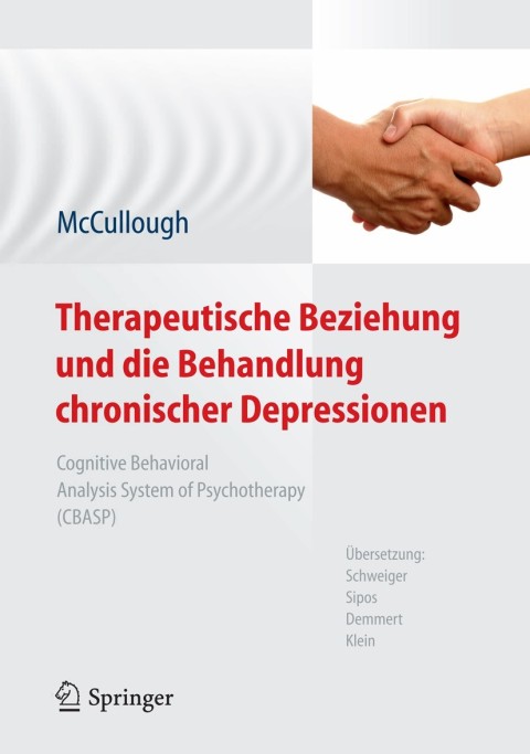 Cover image for book Therapeutische Beziehung und die Behandlung chronischer Depressionen