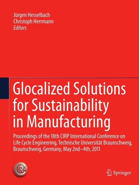 Cover image for book Glocalized Solutions for Sustainability in Manufacturing