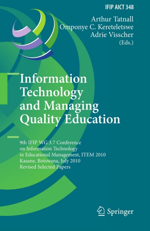 Cover image for book Information Technology and Managing Quality Education