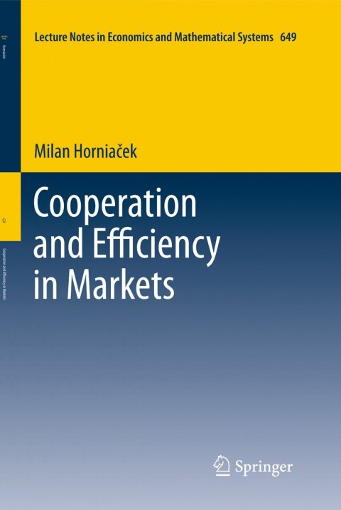 Cover image for book Cooperation and Efficiency in Markets