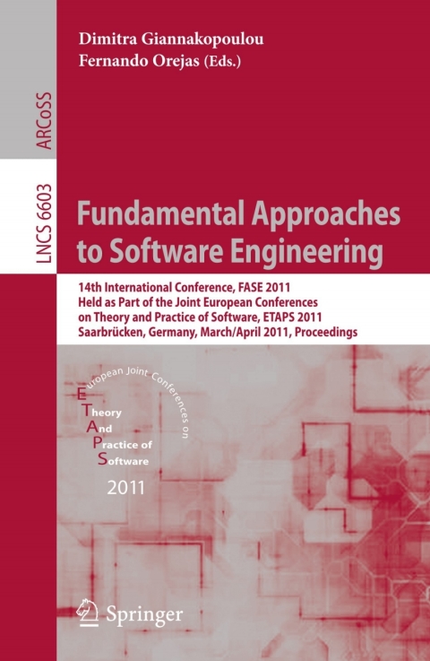 Cover image for book Fundamental Approaches to Software Engineering