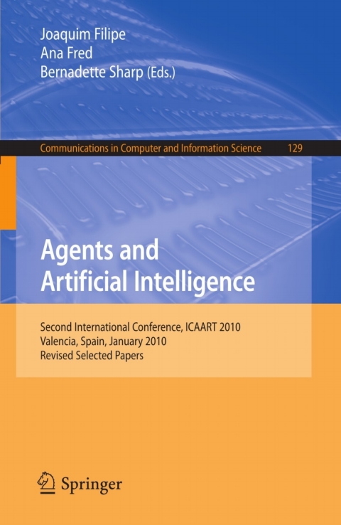 Cover image for book Agents and Artificial Intelligence