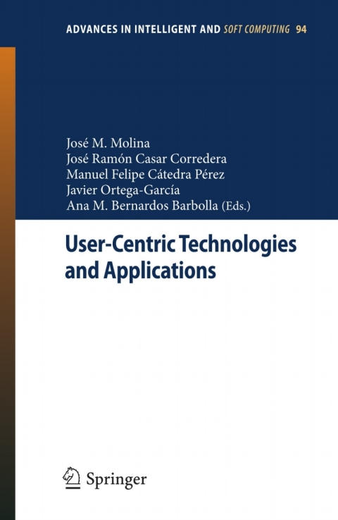 Cover image for book User-Centric Technologies and Applications