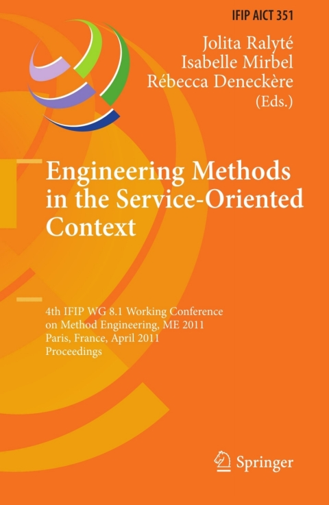 Cover image for book Engineering Methods in the Service-Oriented Context
