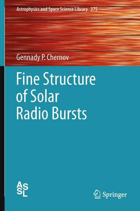 Cover image for book Fine Structure of Solar Radio Bursts