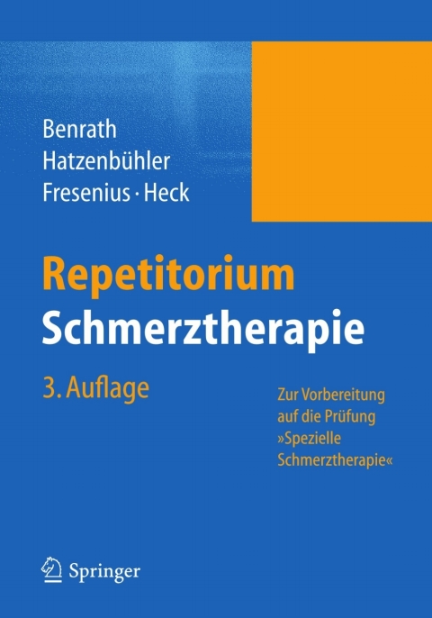 Cover image for book Repetitorium Schmerztherapie