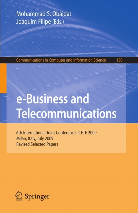 Cover image for book e-Business and Telecommunications