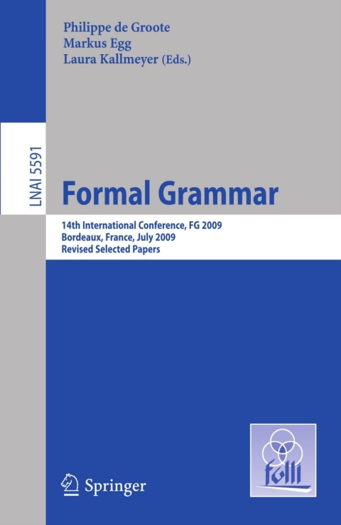 Cover image for book Formal Grammar