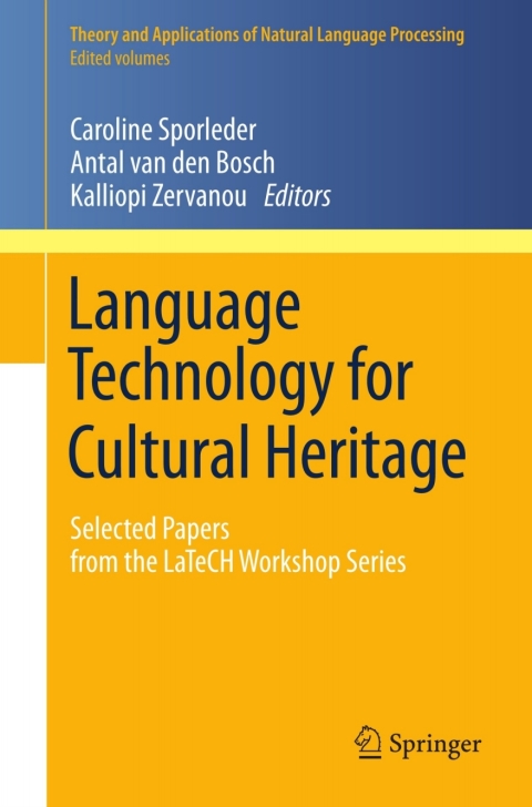Cover image for book Language Technology for Cultural Heritage