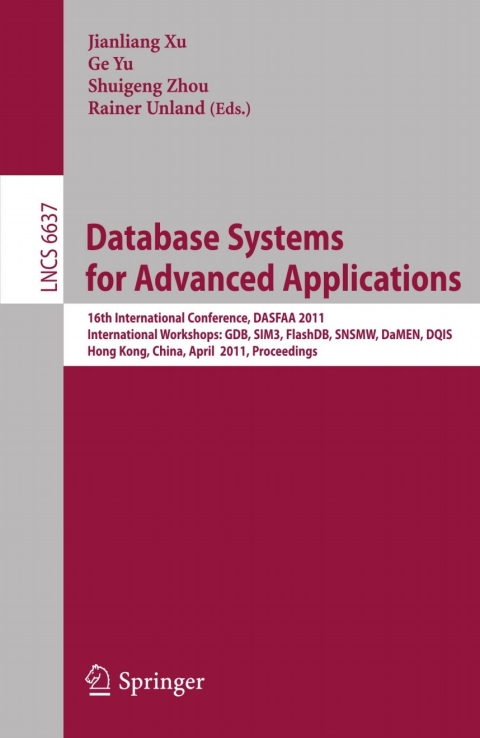Database Systems for Advanced Applications 