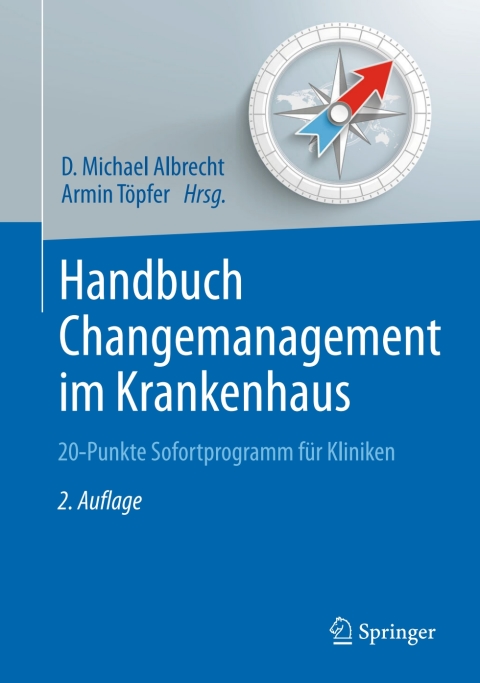 Cover image for book Handbuch Changemanagement im Krankenhaus