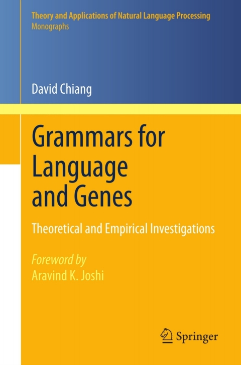 Cover image for book Grammars for Language and Genes