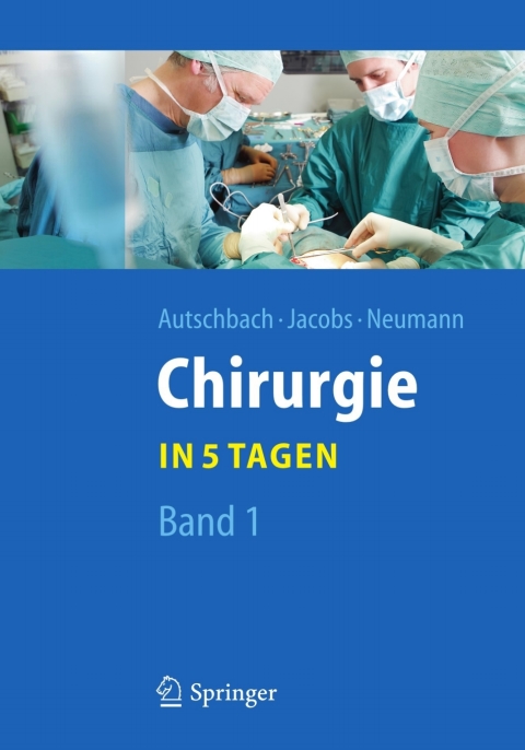 Cover image for book Chirurgie... in 5 Tagen