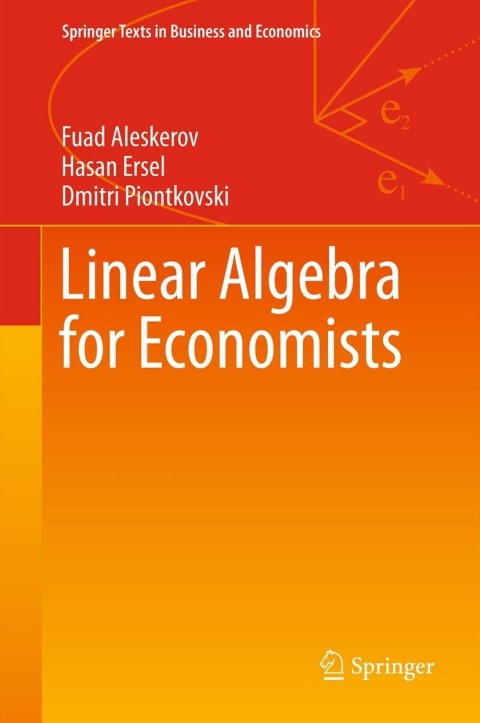 Cover image for book Linear Algebra for Economists