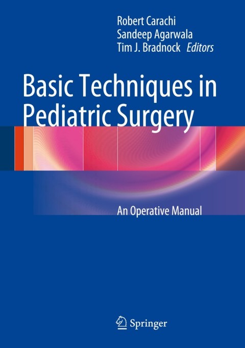 Cover image for book Basic Techniques in Pediatric Surgery