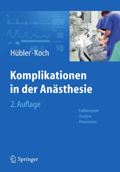 Cover image for book Komplikationen in der Anästhesie
