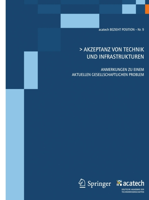 Cover image for book Akzeptanz von Technik und Infrastrukturen