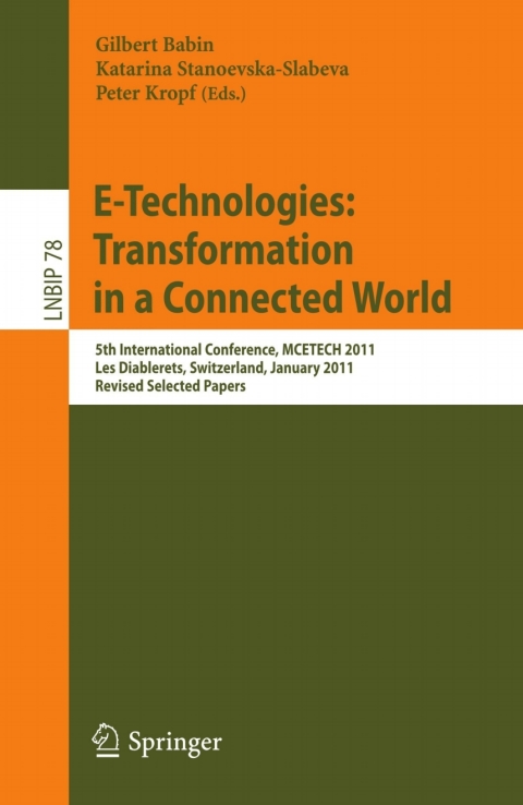 Cover image for book E-Technologies: Transformation in a Connected World