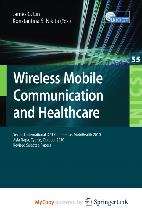 Cover image for book Wireless Mobile Communication and Healthcare