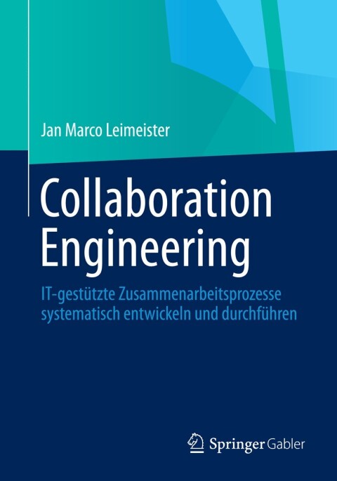 Cover image for book Collaboration Engineering
