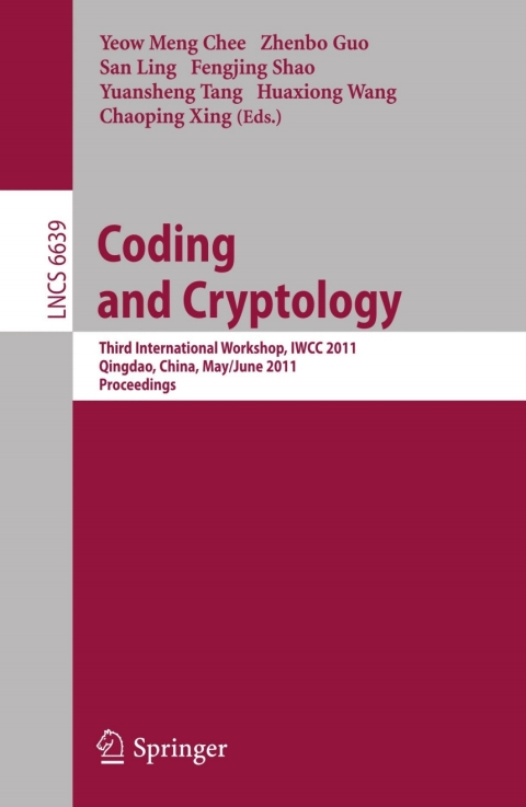 Cover image for book Coding and Cryptology