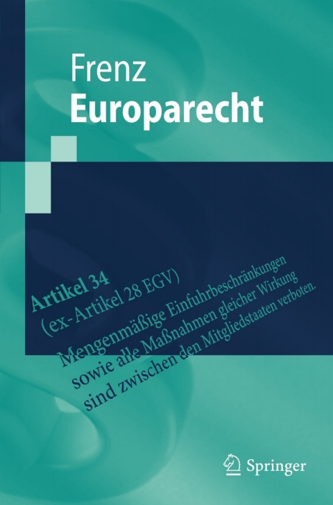 Cover image for book Europarecht
