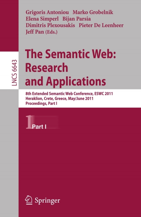 Cover image for book The Semantic Web: Research and Applications
