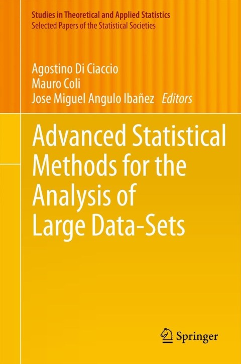 Cover image for book Advanced Statistical Methods for the Analysis of Large Data-Sets