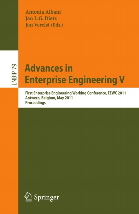 Cover image for book Advances in Enterprise Engineering V