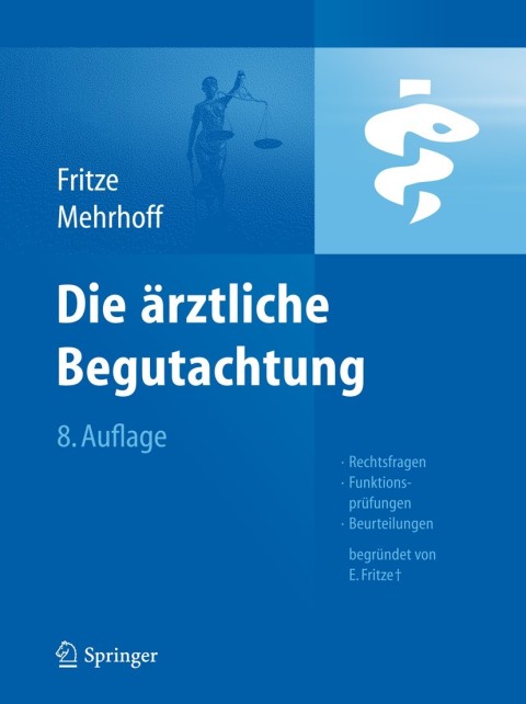 Cover image for book Die Ärztliche Begutachtung