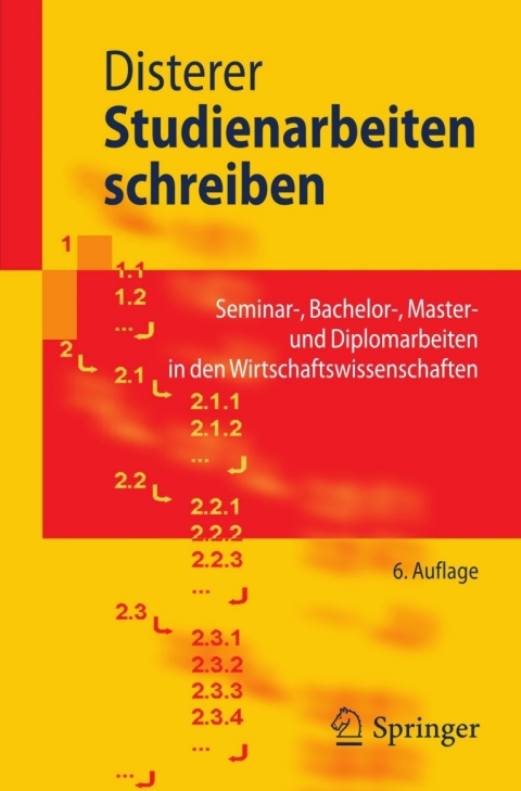 Cover image for book Studienarbeiten schreiben