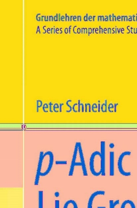 Cover image for book p-Adic Lie Groups