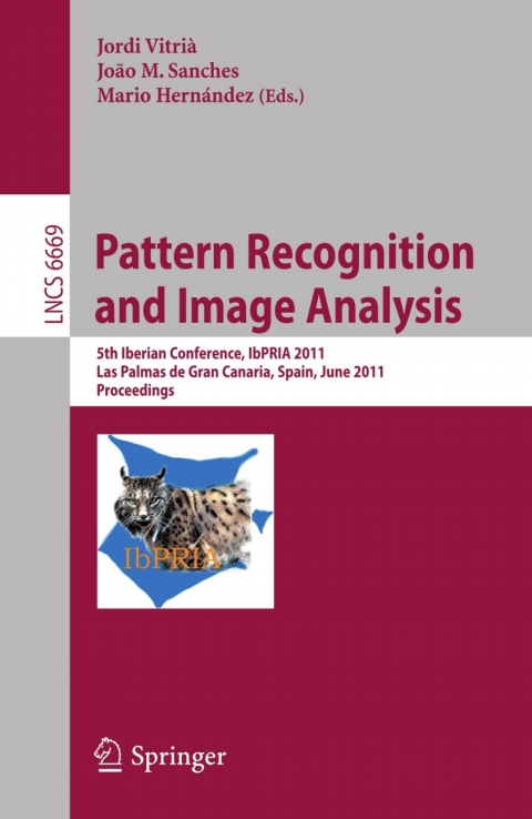 Cover image for book Pattern Recognition and Image Analysis