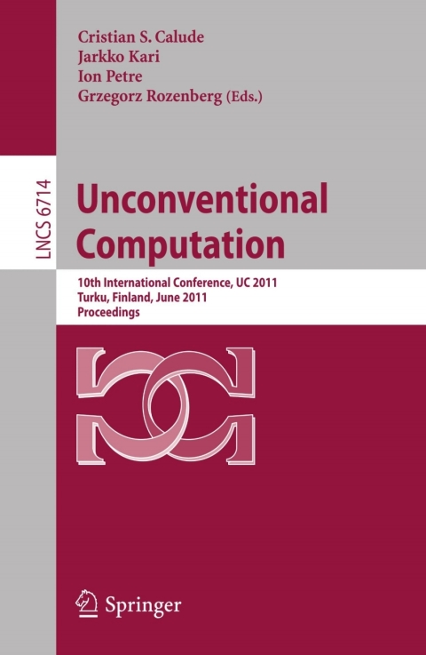 Cover image for book Unconventional Computation