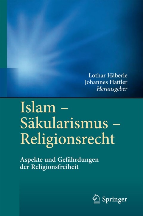 Cover image for book Islam - Säkularismus - Religionsrecht